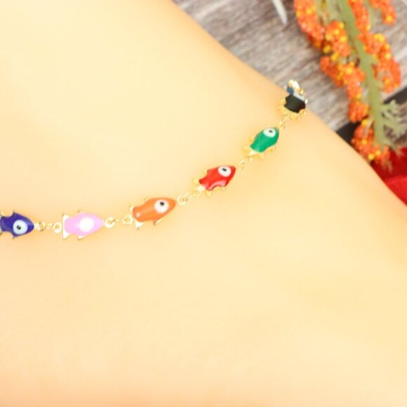 "Elegant Handmade Anklet – Delicate Jewelry for Women, MAR091901 - Picture 8 of 10